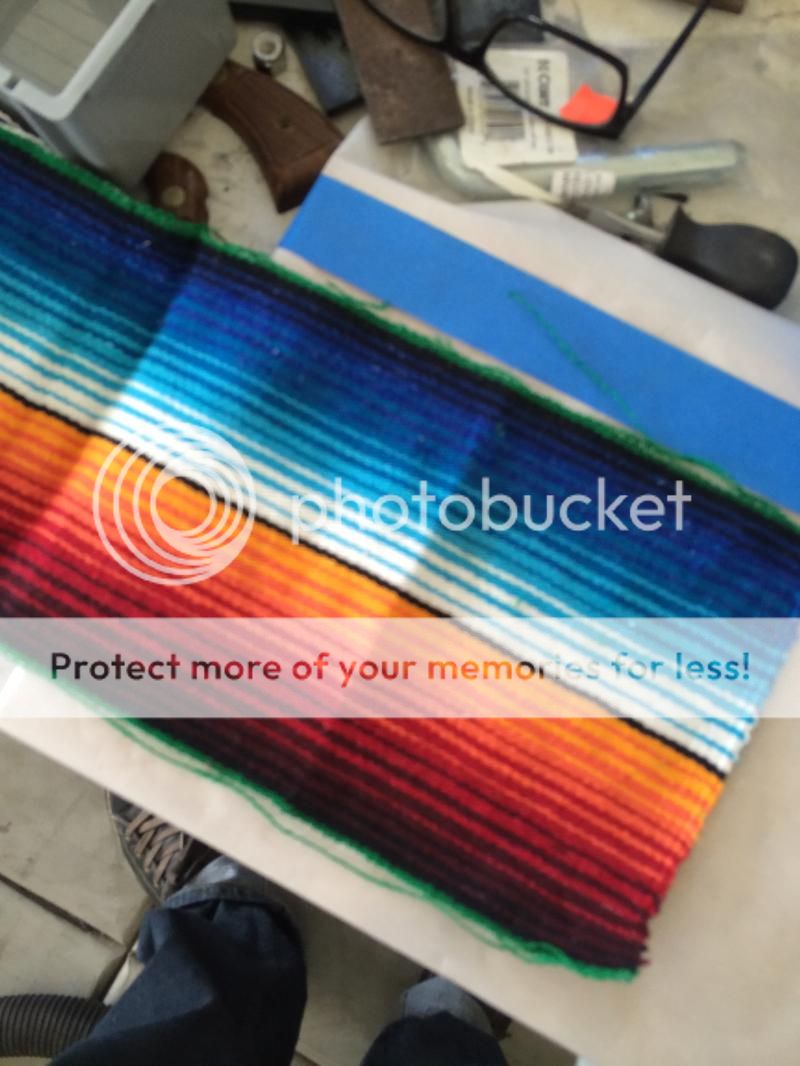 Mexican blanket micarta