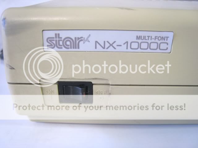 Star Multi Font NX 1000C Dot Matrix Printer Commodore  