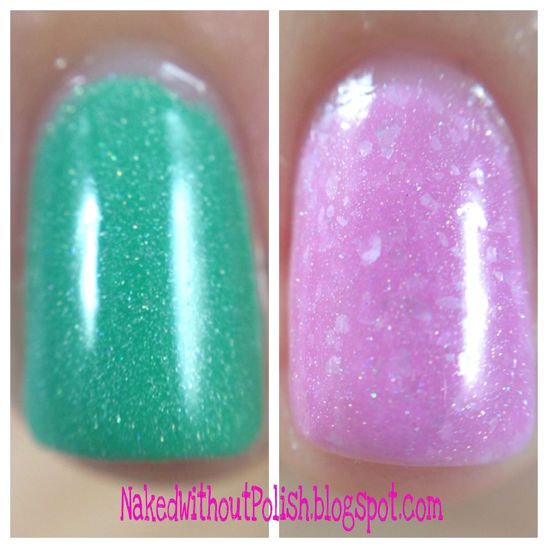 NOTD - Secret Happy Whimsy Baby Wallabies - Naked Without Polish