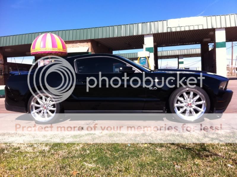 Just installed Black Matte Racing Stripes | Page 2 | S197 Mustang Forum ...