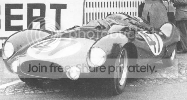 Cooper T39 - Coventry Climax Le Mans 1955 - Decoración y S